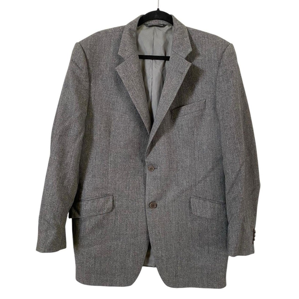 Coppley Ermenegildo Zenga Men's Blazer Wool Blend Sports Coat Size 44R Vintage